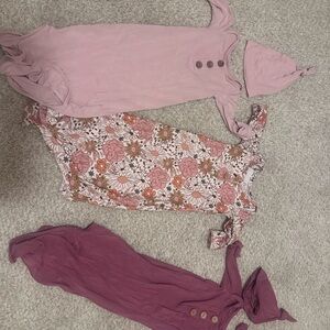 3 LIKE NEW caden lane knotted gowns